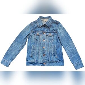 Madewell Pinter Wash Button Up Denim Jacket, Size Small. Worn Once, Like New!
